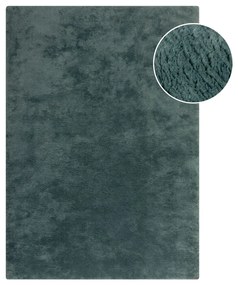 Petróleumkék szintetikus szőrme szőnyeg 160x230 cm Faroe Wool Look Fur – Flair Rugs