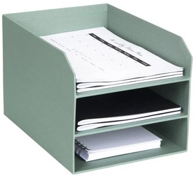 Zöld karton rendszerező dokumentumokhoz Trey Canvas Paper Laminate – Bigso
