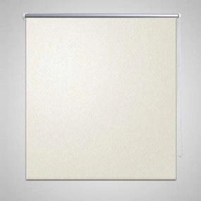 vidaXL Roló Elsötétítés 100 x 230 cm Szürkésfehér