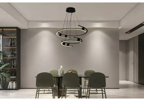 LED állítható fényerejű csillár kábellel LED/170W/230V 3000-6500K + DO