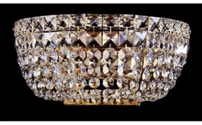 Maytoni DIA100-WL-02-G - Fali lámpa BASFOR 2xE14/60W/230V arany