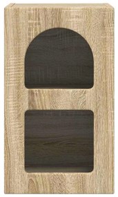 vidaXL Éjjeli asztal Sonoma tölgy 29.5 x 35 x 50 cm Faanyag