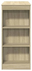 sonoma tölgy szerelt fa bárasztal tárolókkal 95 x 47 x 103,5 cm