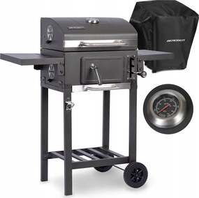 Faszenes Grill Berdsen Huzattal BD-892 Fekete