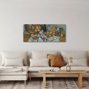 Kép - Paul Cezanne, The Basket of Apples, reprodukciók (120x50 cm)
