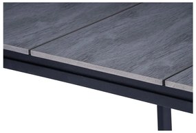 2 db rattan étkezőszék Carla és fekete asztal Strong - Bonami Essentials