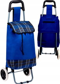 Slazenger Bevásárlókocsi Kék 31 L Kerekes Táska Állvánnyal