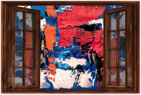 Poszterek 90x60 Absztrakt Kaméleon