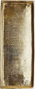BANQUET dekor tálca, arany 35 x 14cm