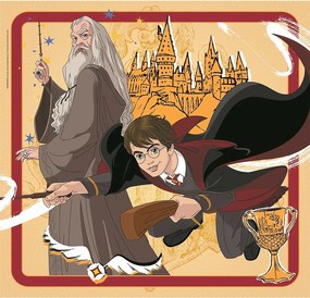 Harry Potter Chronicles 3x48 db-os puzzle Clementoni