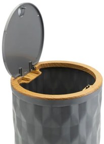 Fürdőszobai készlet REINA 5 db antracit/barna