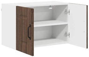 Fali konyhaszekrény 2 pcs Barna Tölgy 60 x 31 x 40 cm Faanyag