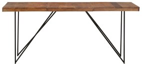 Tömör akácfa étkezőasztal 180 x 90 x 76 cm