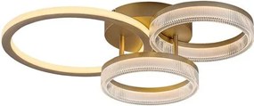 RÁBALUX 71473 RIVONA Modern LED Mennyezeti Lámpa Arany IP20