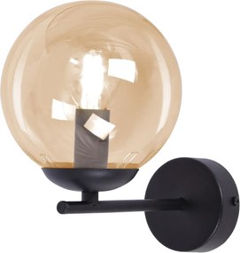 KAJA K-5306 DELTA Fekete Színű Fali Lámpa 1xE14 10W IP20