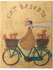 Vászonkép Sam Toft - Cat Baskets