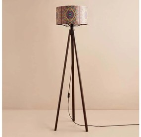 Állólámpa AYD 1xE27/40W/230V barna/többszínű