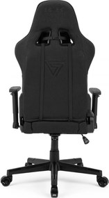 Gamer szék SENSE7 Spellcaster szövet fotel, fekete és szürke.