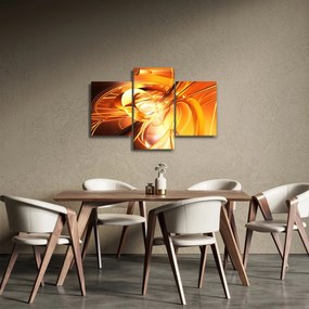 Absztrakciós kép (90x60 cm)