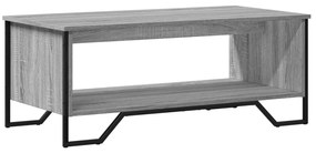 vidaXL szürke sonoma színű szerelt fa dohányzóasztal 100 x 51 x 40 cm