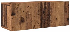 TV szekrény garnitúra 4 pcs Régi fa 160 x 30 x 30 cm Faanyag