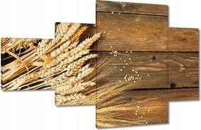 Képek 130x80 Különböző gabonatáblák a deszkákon