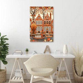 Kép holland házak ősszel