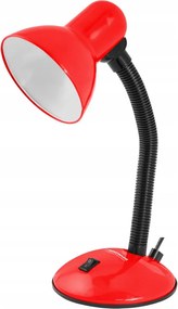 Asztali Éjjeli Lámpa Asztali Led Izzó E27 12W Állítható Piros