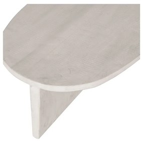 Natúr színű mangófa dohányzóasztal 110x60 cm Seam – WOOOD