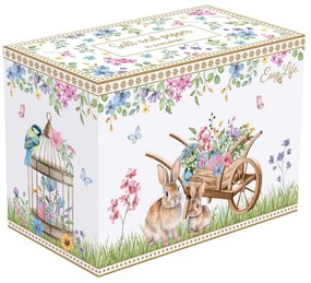 Spring Bloom húsvéti porcelán só-borsszóró szett díszdobozban