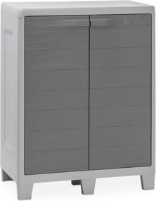 WOODYS LOW XL Szekrény világos szürke