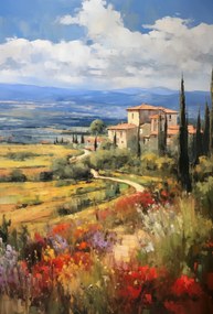 Poszter 67,5x100cm ToszkĂĄn Reggeli KilĂĄtĂĄsok