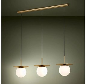 Eglo 39953 - Csillár zsinóron ARENALES 3xE27/40W/230V arany