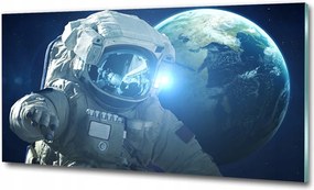 Fotó üveg kép Űrhajó 100x70