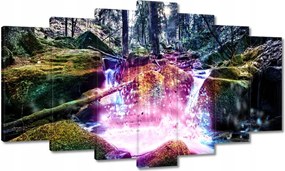 Festmények 140x80 Patak a hegyekben Tájkép