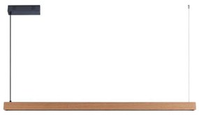 Immax NEO 07303L - LED dimmelhető csillár zsinóron MADEIRA 26W/230V Wi-Fi Tuya 122 cm tölgy