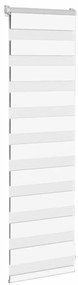 zebrafüggönnyel fehér szövetszélesség 40,9 cm poliészter