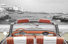 Poszter 86,4x56,8cm Veterán autó Havannában 2, Assaf Frank