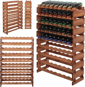 Bortartó állvány moduláris 9x8 szerelés szerszám nélkül összecsukható fenyő