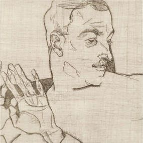 Divatos 3D Fali Tapéta Kifejező figura 250x250 Ragasztóval