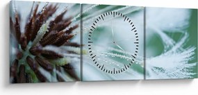 Kép - Egy virág részlete (órával) (90x30 cm)