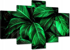 Vászonkép 120x80 Zöld levelek