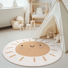 Mosható gyerek szőnyeg ø120 cm Sunny World – Mila Home