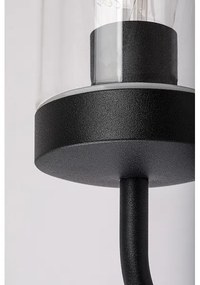 Rabalux 3310 - Fürdőszobai fali lámpa YAGO 1xE27/60W/230V IP44 fekete