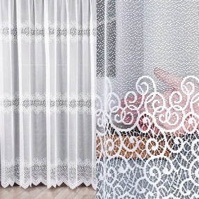 Violetta jacquard függöny 200x250cm egyenes (kész) szegéllyel