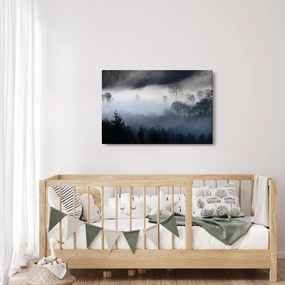 A köd képe az erdő felett (90x60 cm)