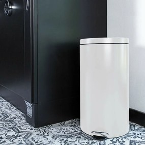 Alda Pedálos szemetes Freedom Fresh 30 l, fehér, 30 l