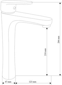 Mexen Kama DS75 zuhanygarnitúra, fekete - 72514DS75-70