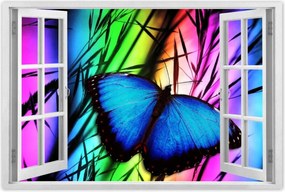 Poszter 60x40 Kék pillangó