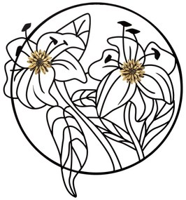 Fém fali dekoráció 63x69 cm Simply Flotis - Mauro Ferretti